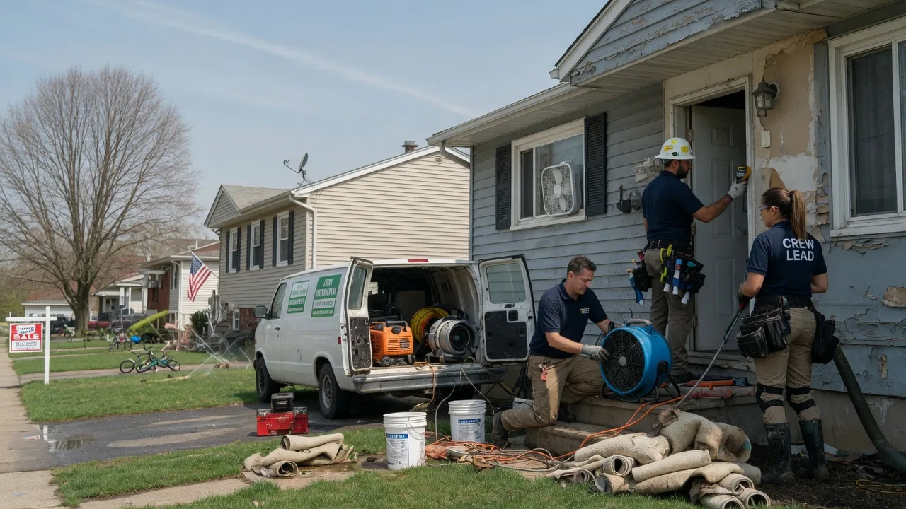Flood Cleanup in Dayton, OH near me